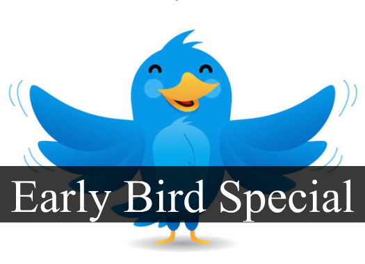 Early Bird BOGO Sale